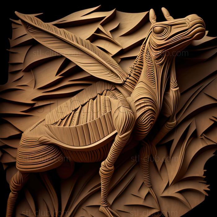 3D model st Grasshopper camel famous animal (STL)